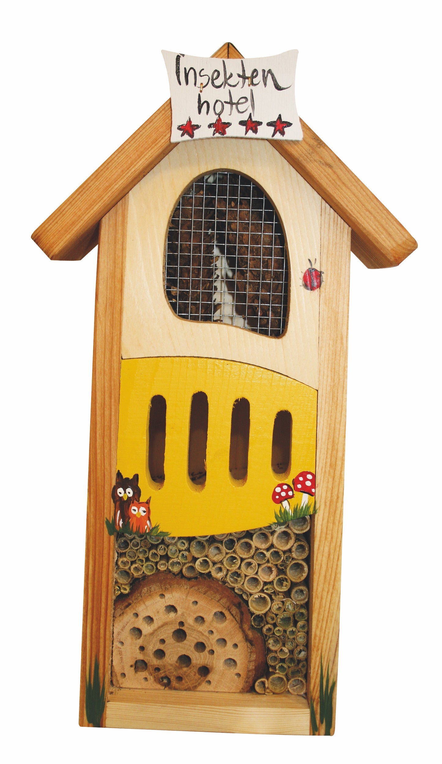 Insektenhotel klein Eulen