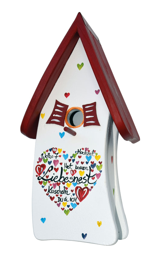 Nichoir nid d'amour câlins 