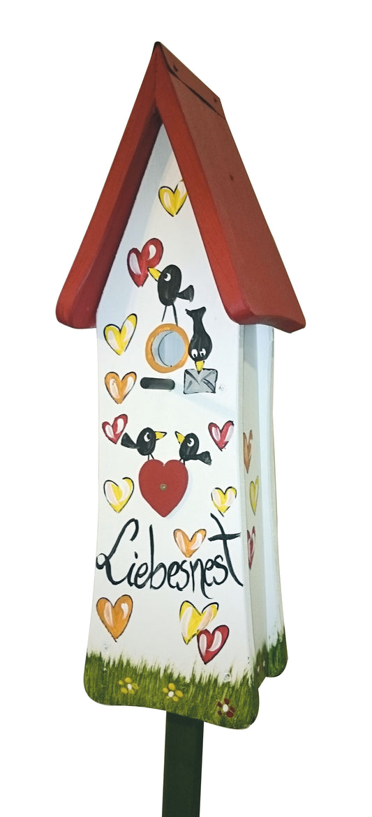 Nesting tower love nest letter 