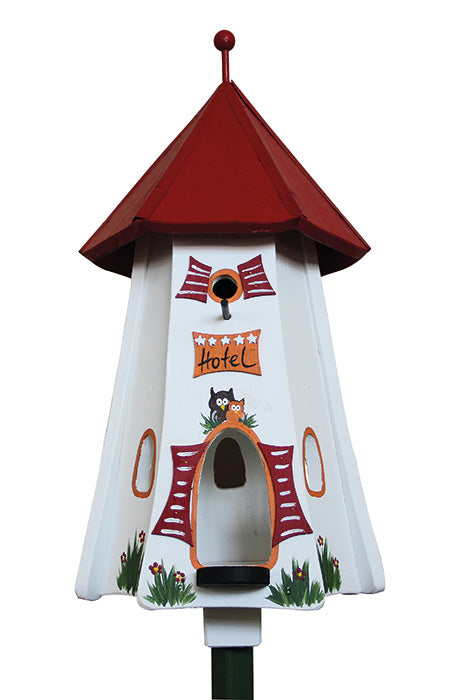 Tower Hotel large 5 star owls with silo 