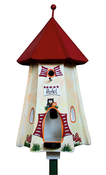 Tower Hotel large 5 star owls with silo 