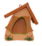 Vogelfutterhaus Futtermini hängend Gartenlust orange
