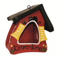 Vogelfutterhaus Futtermini hängend rot