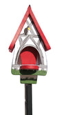 Small half-timbered white feeding villa 