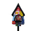 Feeding villa small The bird villa house 