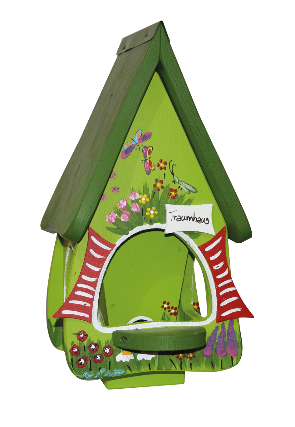 Feeding Villa small garden magic dream house kiwi green 