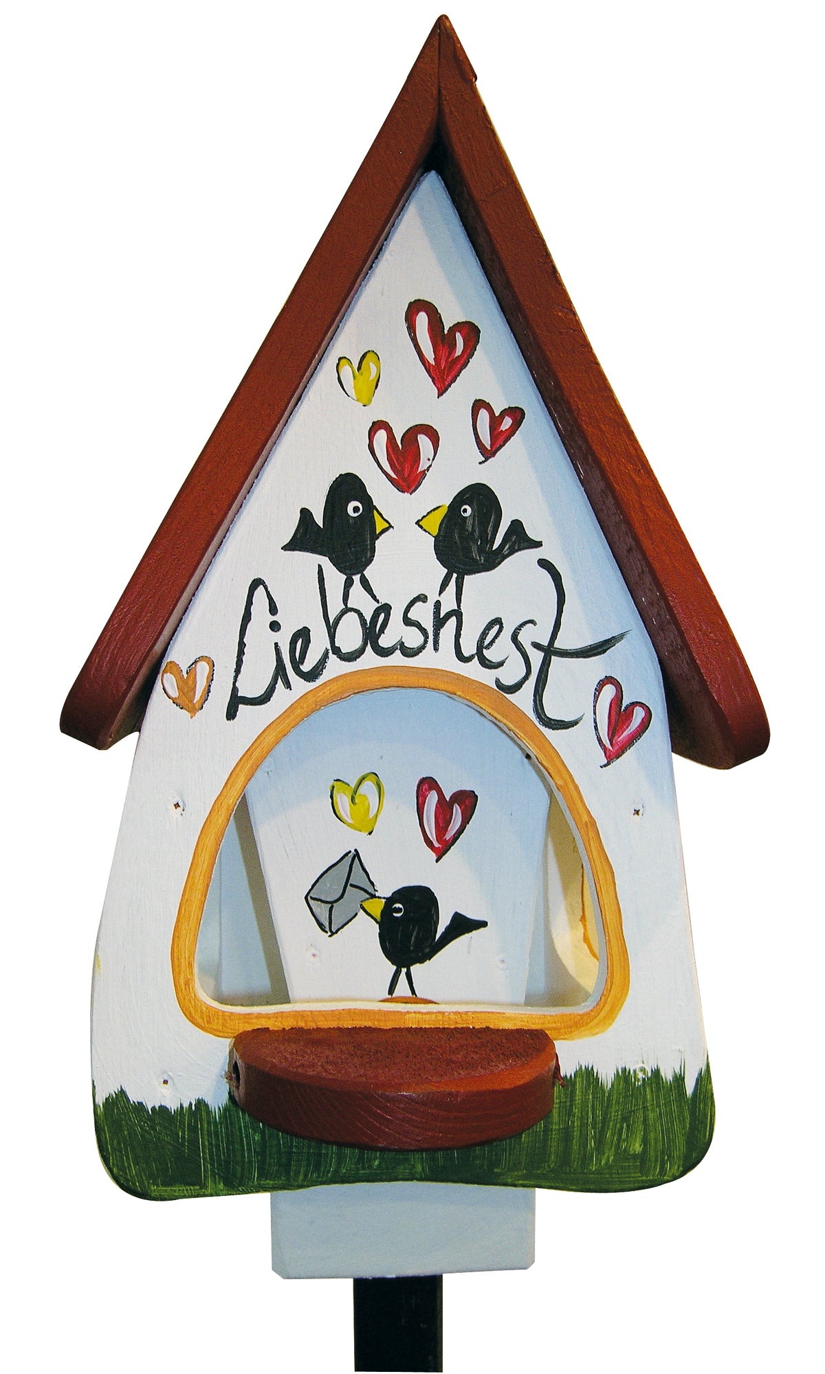 Futtervilla small love nest letter white 