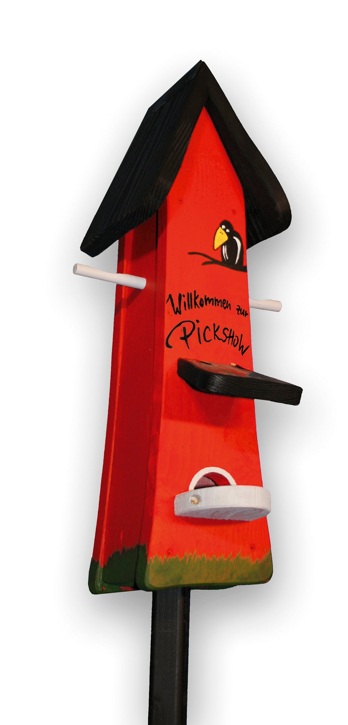 Feeding tower Welcome to the Pickshow red 