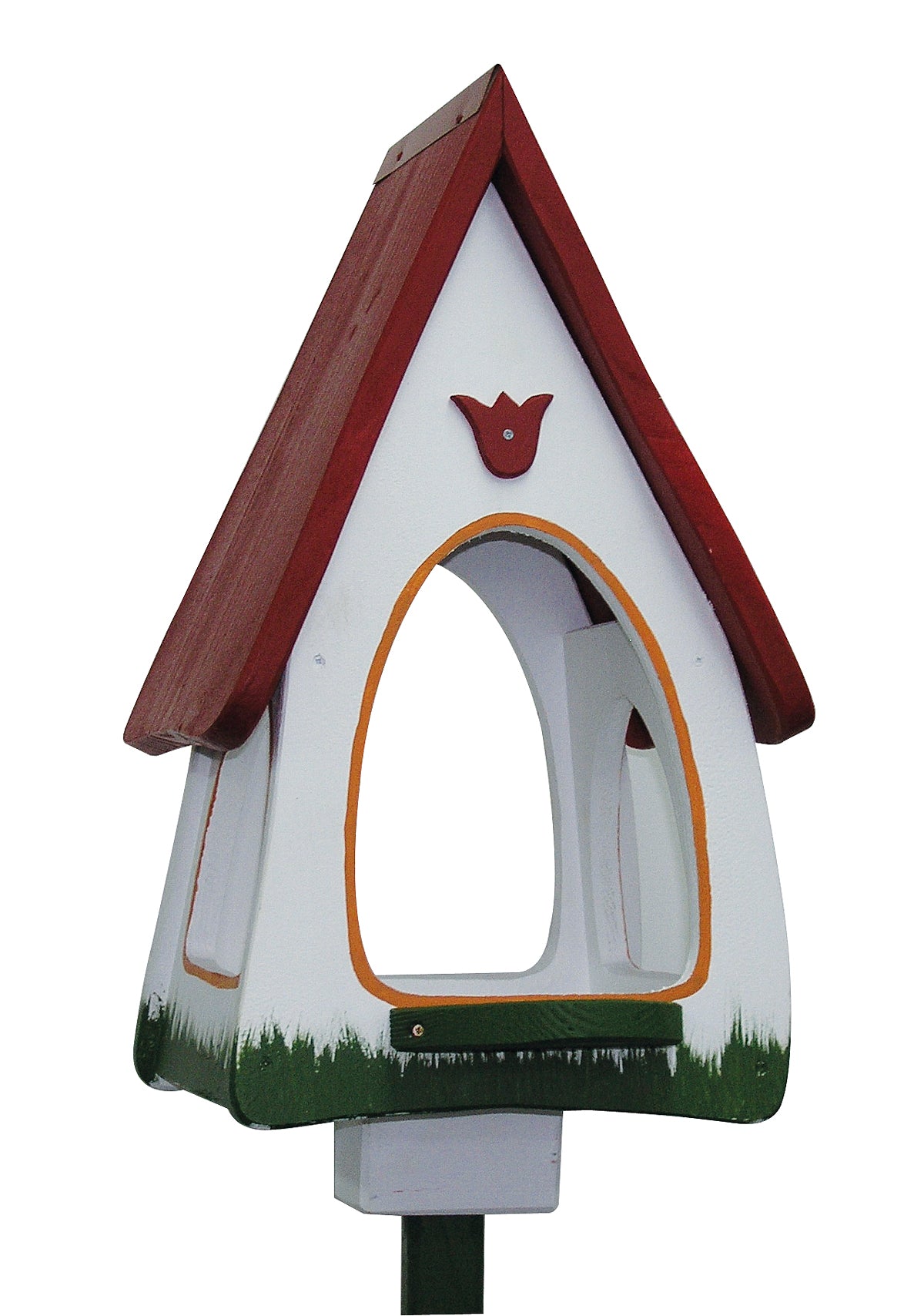 Vogeltränke stehend weiß