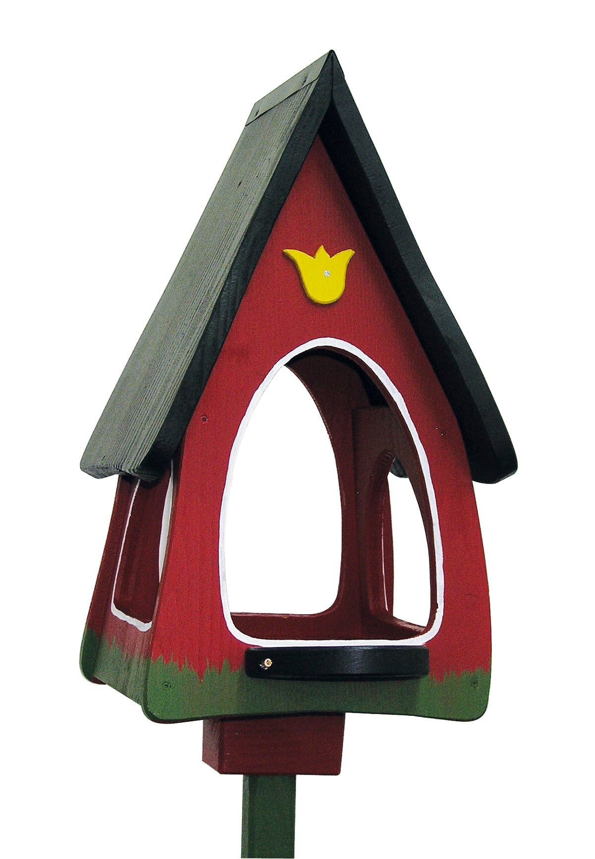 Vogeltränke stehend rot