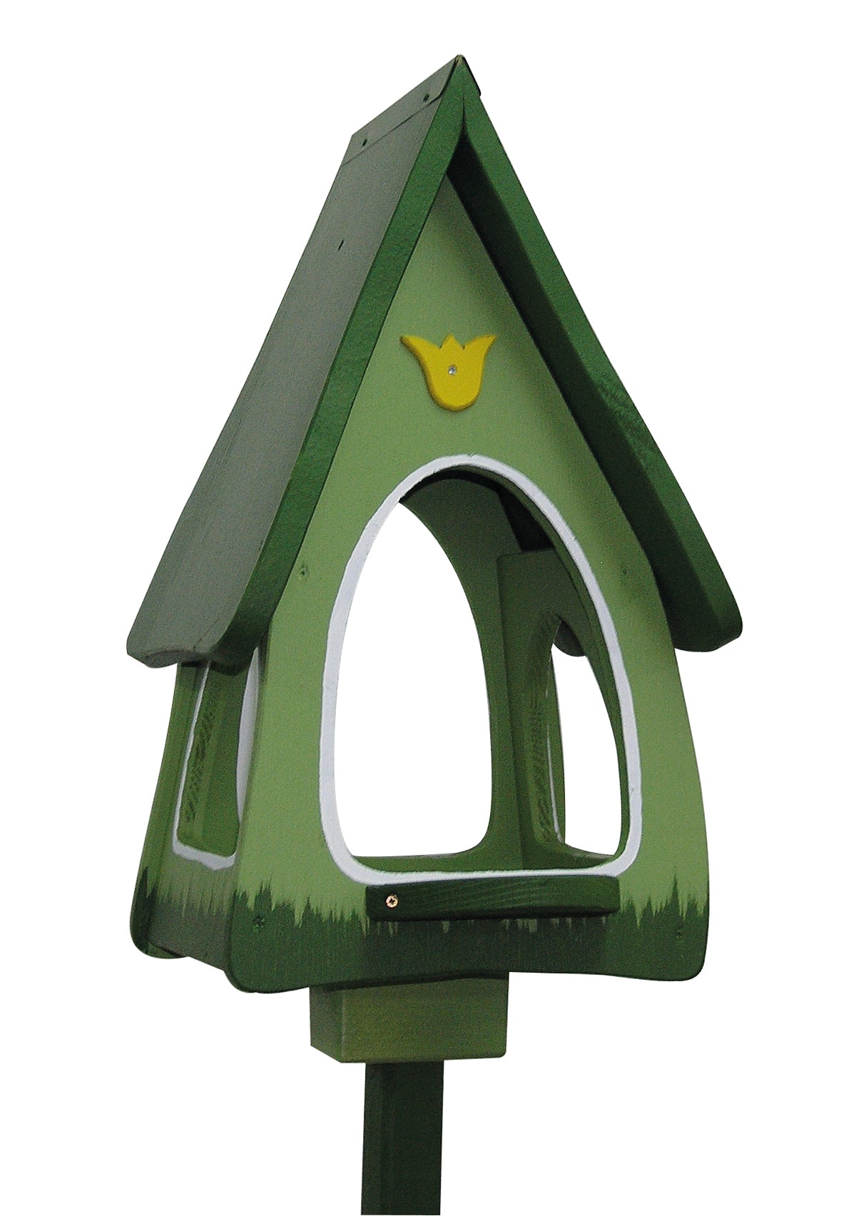 Vogeltränke stehend grün