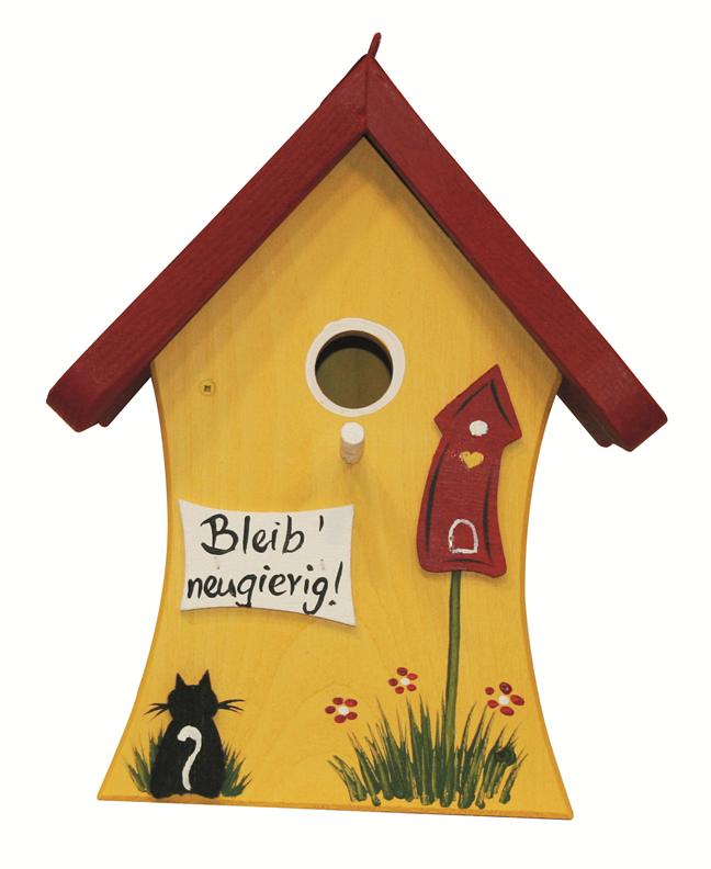Nesting box Stay curious hanging 
