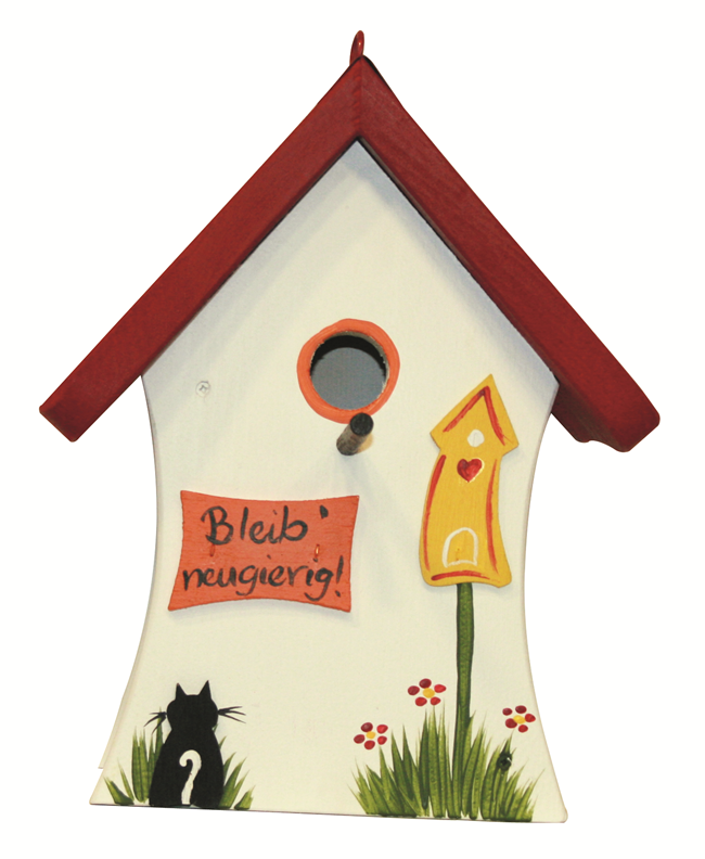 Nesting box Stay curious hanging 