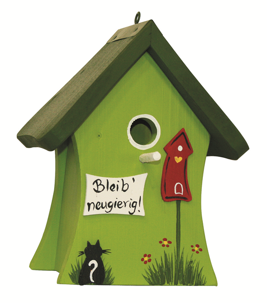 Nesting box Stay curious hanging 