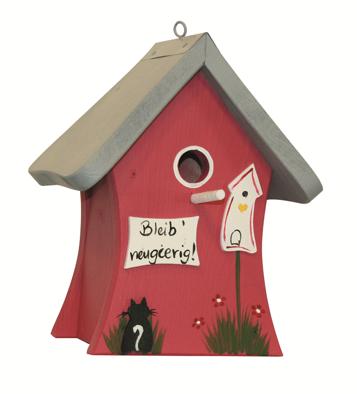Nesting box Stay curious hanging 
